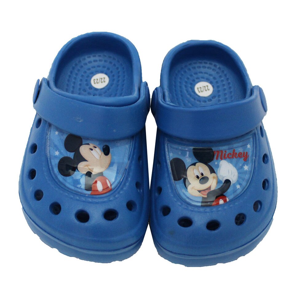 Saboti pentru plaja, Mickey stars, albastri