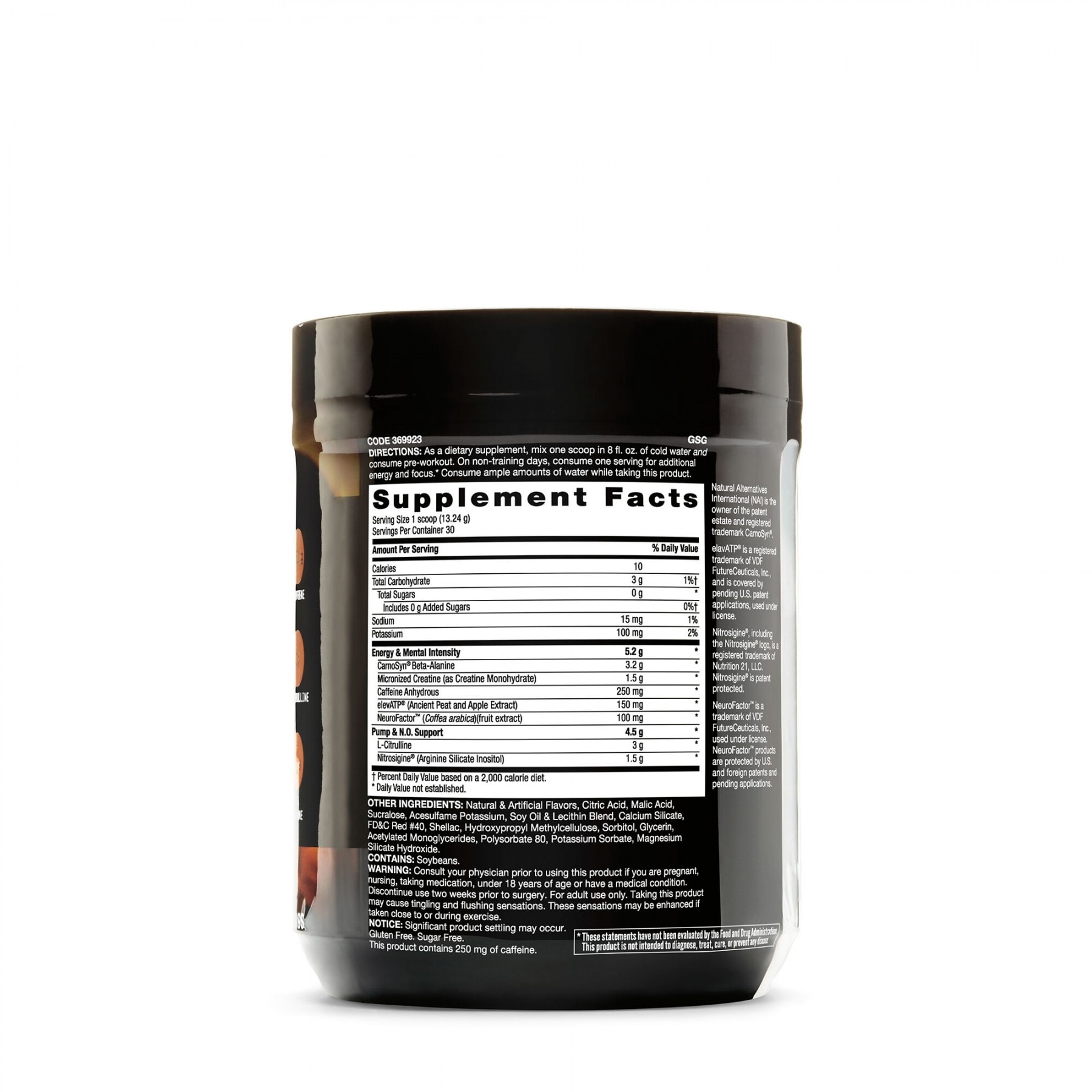 GNC Beyond Raw LIT™, PreWorkout Formula, Gyümölcs Aromával, 397.2 g
