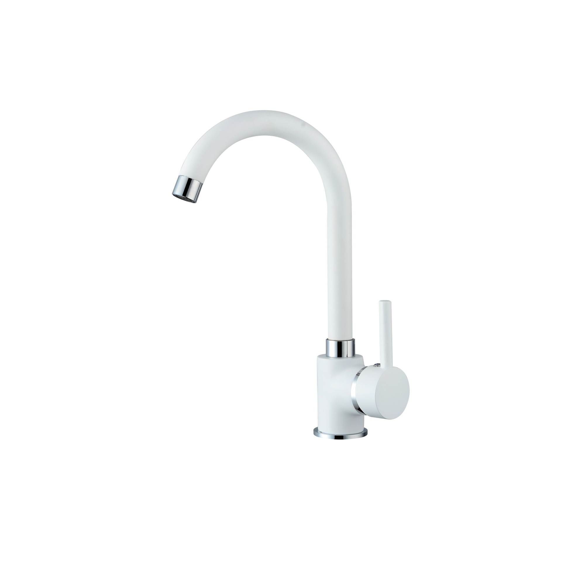 Baterie Sidef White, pipa inalta, rotatie pipa 360 °