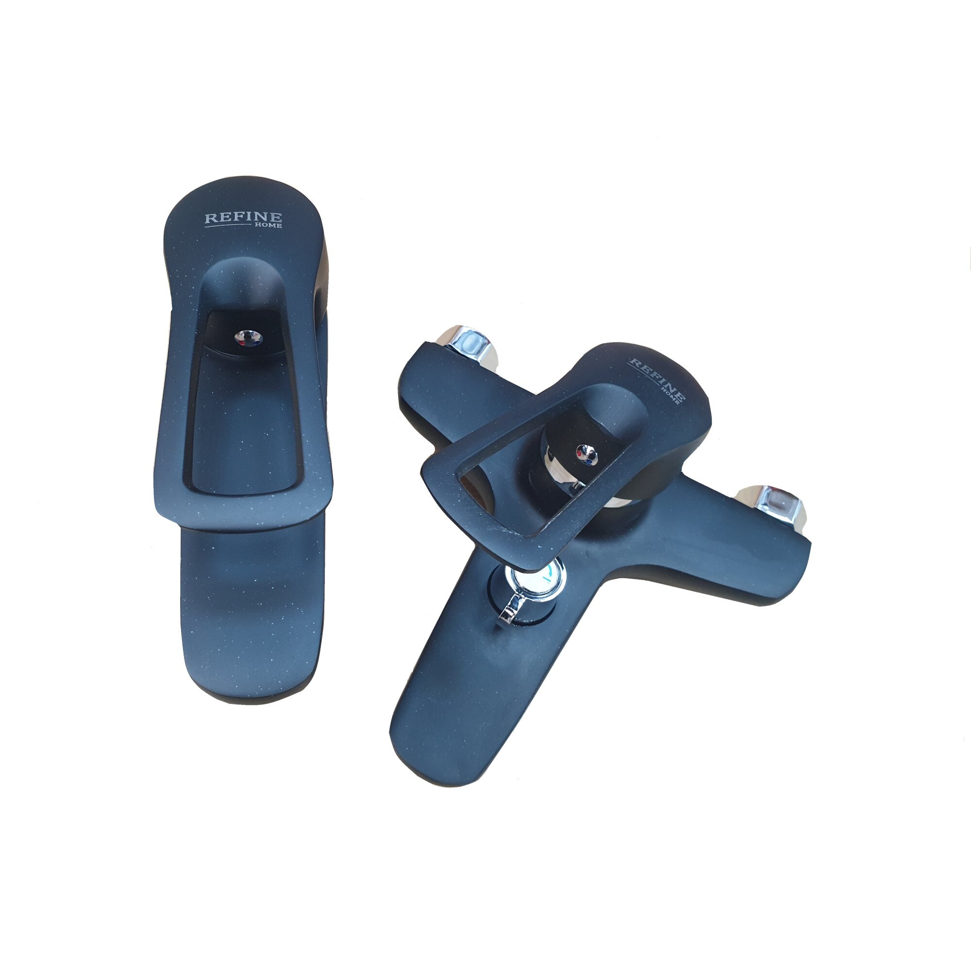 Pachet Baterii Cada si Lavoar Granit Negru