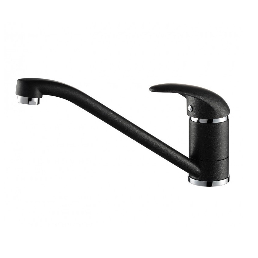 Baterie bucatarie Optima Granit OG-725.L NG, monocomanda, cartus ceramic