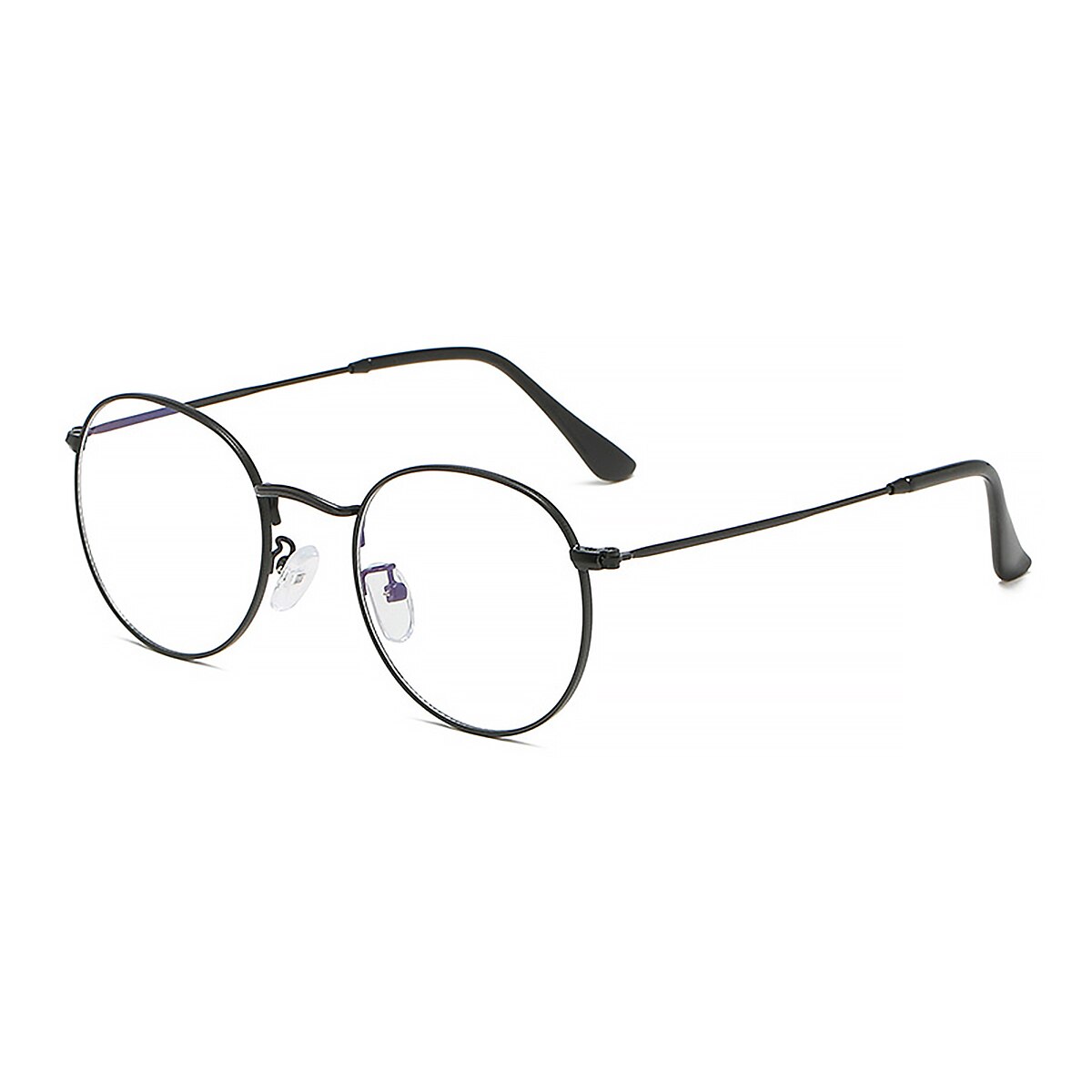 Ochelari Anti-radiatii, Model Retro, Blocare lumina albastra, Blocare UV, Negru