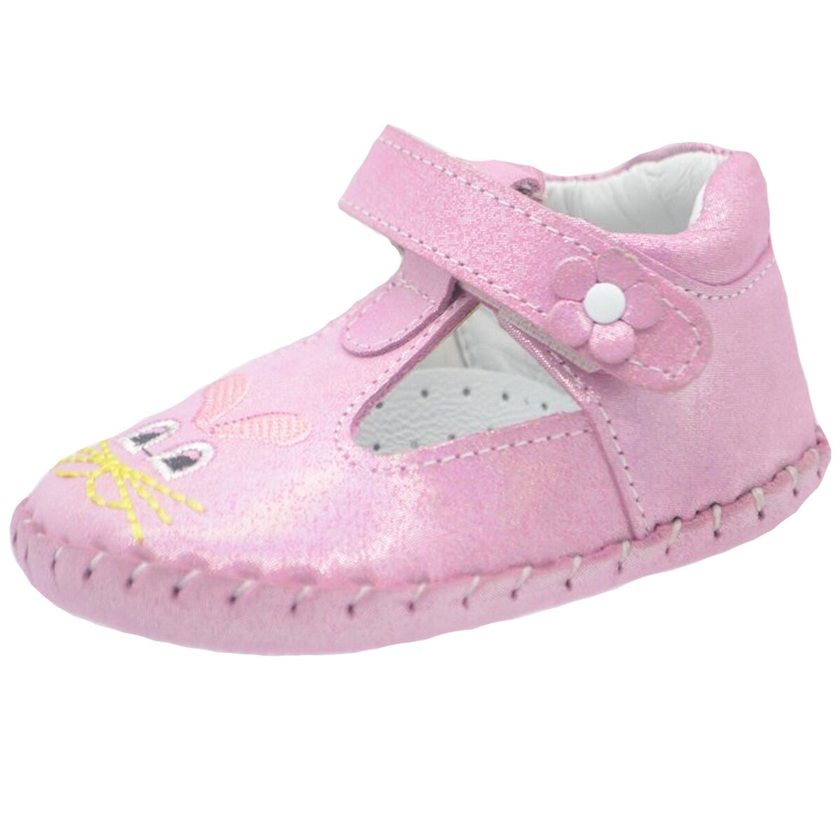 Botosei din piele pentru fete Small Foot SMFT7F, Roz 59604