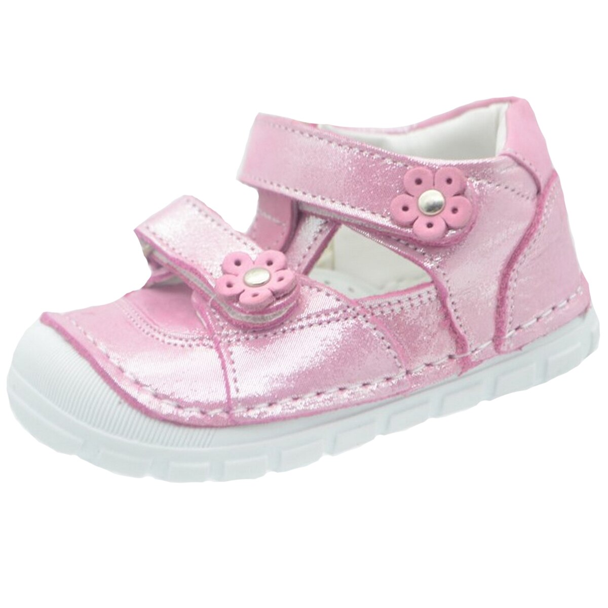 Pantofi ortopedici din piele pentru fete Small Foot SMFT9F, Roz 59627
