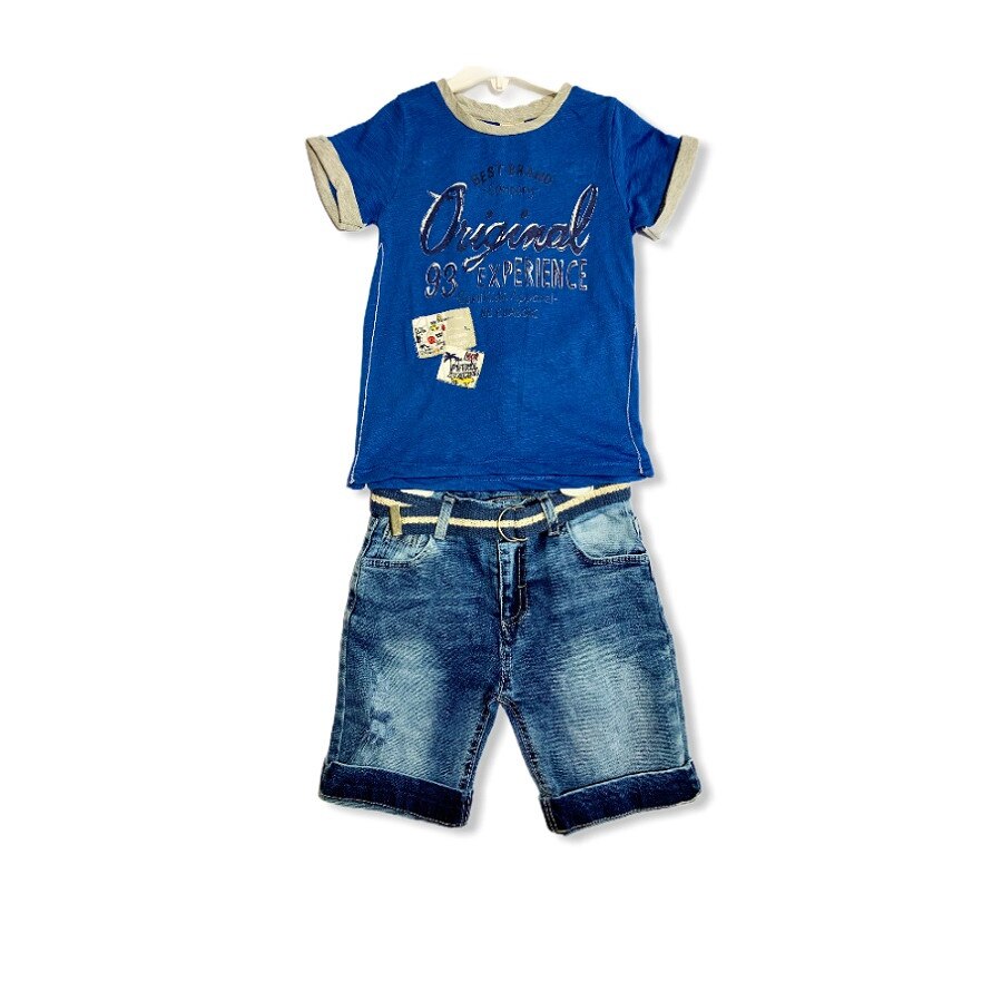 Compleu Baieti de Vara, Albastru, 5 ani