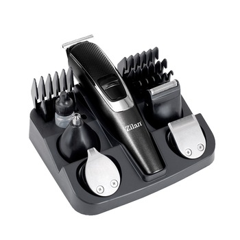 Aparat de tuns profesional 5 in 1 Zilan ZLN-1277 fara fir cu 5 capete de schimb, 5 marimi de tuns, ulei si perie de curatare, Negru Aparat de tuns profesional 5 in 1 Zilan ZLN-1277 fara fir cu 5 capete de schimb, 5 marimi de tuns, ulei si perie de curatare, Negru