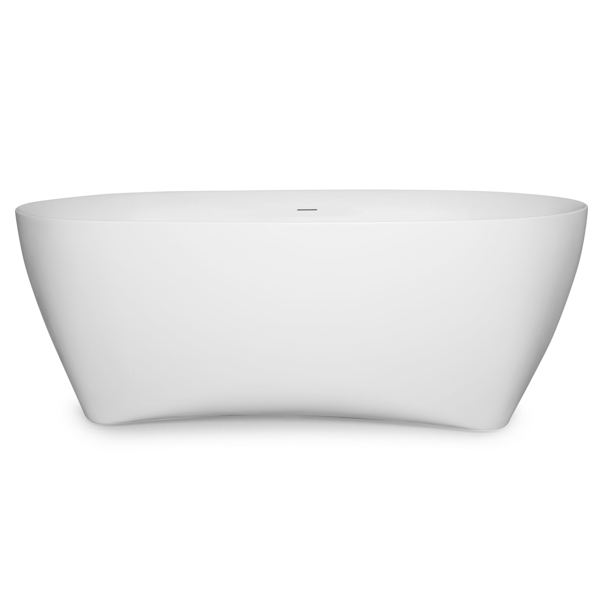 Cada de baie freestanding Mbo-Vera, 170x78x60, alb, acril antibacterian