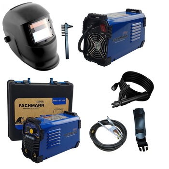 Aparat de sudura Profesional Campion Fachmann, 311 DK, MMA, 10-300 A, Cabluri 3 Metri, Electrozi 1.6 - 5 mm, 220V, Masca de sudura heliomata reglaj Aparat de sudura Profesional Campion Fachmann, 311 DK, MMA, 10-300 A, Cabluri 3 Metri, Electrozi 1.6 - 5 mm, 220V, Masca de sudura heliomata reglaj