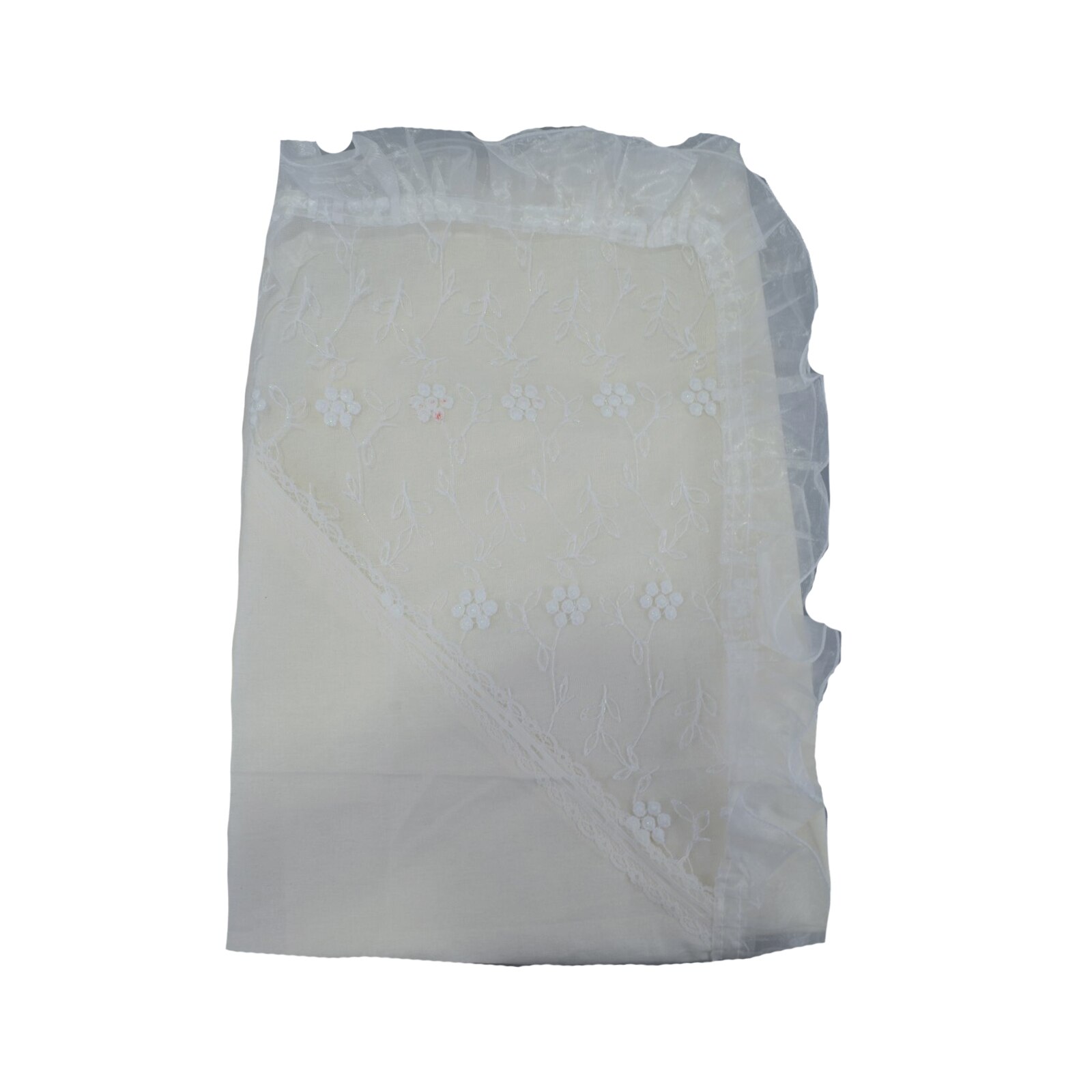 Crasma de mir 90 x 90 cm pentru botez Mini Junior 32-90C, Crem 0 luni+