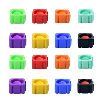 Set 16 Piese Pop It Zenuk® - Simple Dimple, Sensory Fidget Toy, Puzzle, Antistres, Blocuri de Construit, Multicolor Set 16 Piese Pop It Zenuk® - Simple Dimple, Sensory Fidget Toy, Puzzle, Antistres, Blocuri de Construit, Multicolor