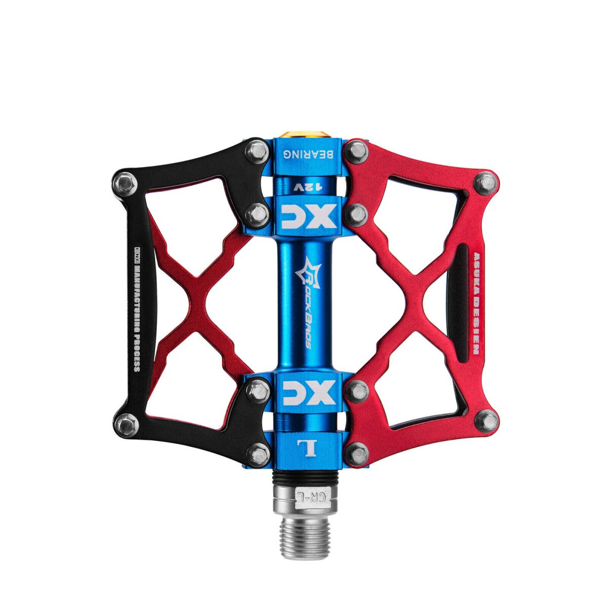 Pedale racing Rockbros, Blaze, Aluminiu, 9/16