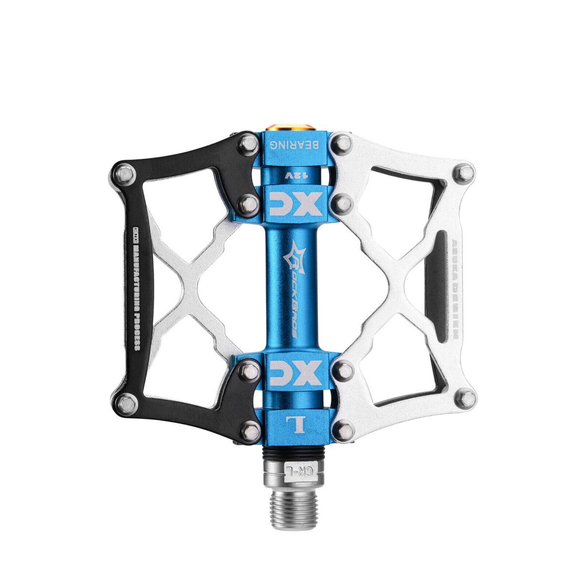 Pedale racing Rockbros, Blaze, Aluminiu, 9/16