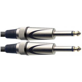 Cablu instrument 6.3mm T - 6.3mm T 3m Stagg Cablu instrument 6.3mm T - 6.3mm T 3m Stagg