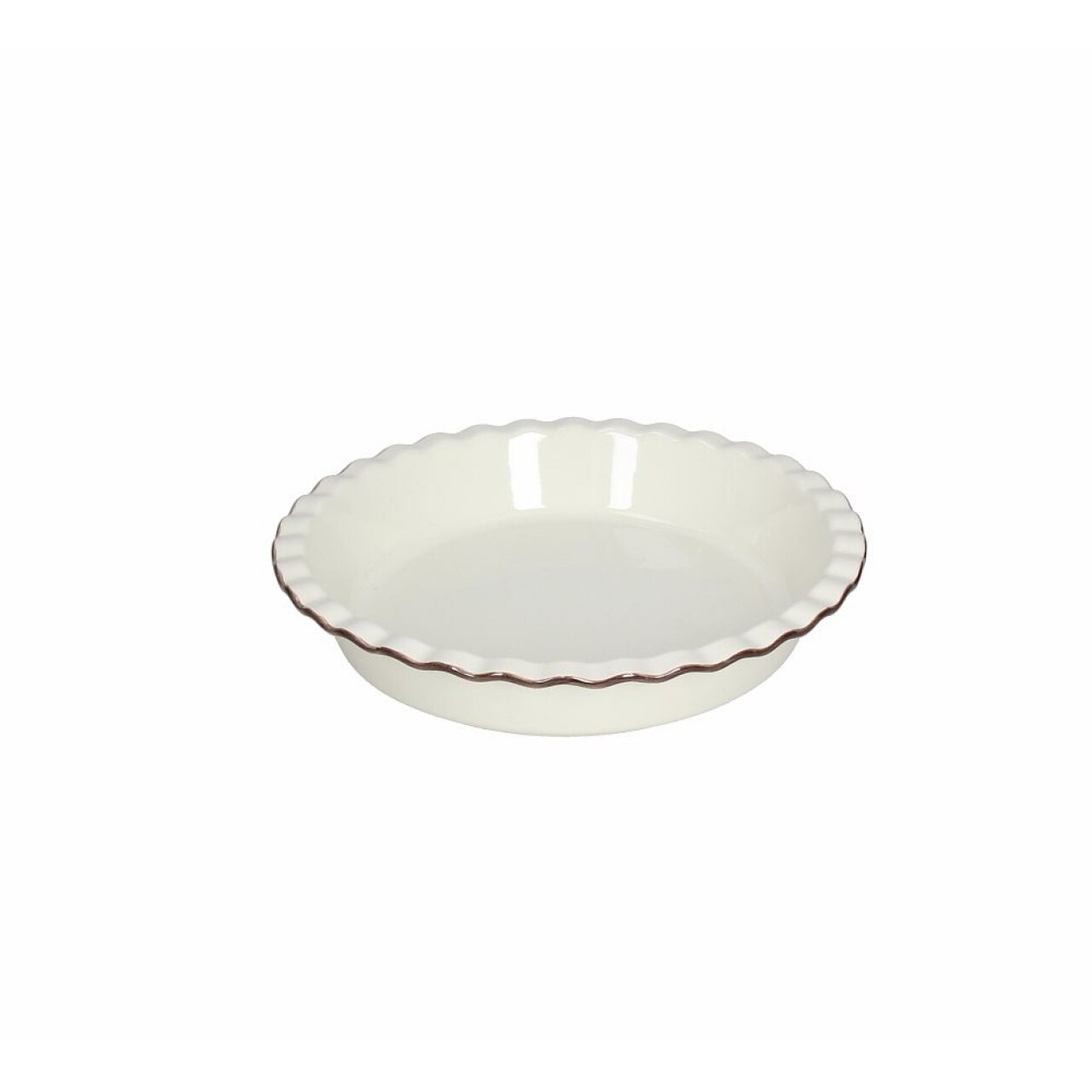 Vas de copt, Tognana, Country Cook, Ø 25, H 5 cm, ceramica, crem