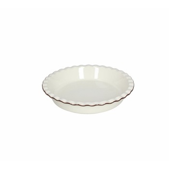 Vas de copt, Tognana, Country Cook, Ø 25, H 5 cm, ceramica, crem Vas de copt, Tognana, Country Cook, Ø 25, H 5 cm, ceramica, crem