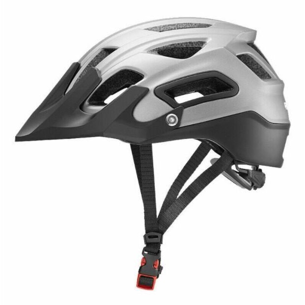 Casca pentru ciclism, Rockbros, Policarbonat, 55-58 cm, Argintiu, M