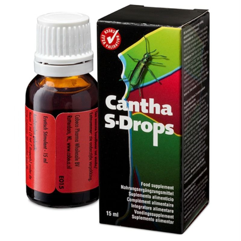 Afrodisiac Cantha s-Drops, stimulare sexuala, 15 ml
