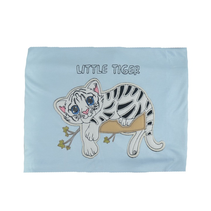 Одеяло 90 х 85 см за момче Mini Junior 65-100AU, Синьо