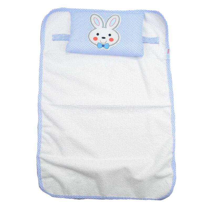 Pled impermeabil 38 x 60 cm Mini Junior M-105, Alb