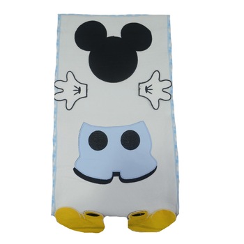 Pled 98 x 90 cm pentru baieti Mini Junior 135, Multicolor Pled 98 x 90 cm pentru baieti Mini Junior 135, Multicolor