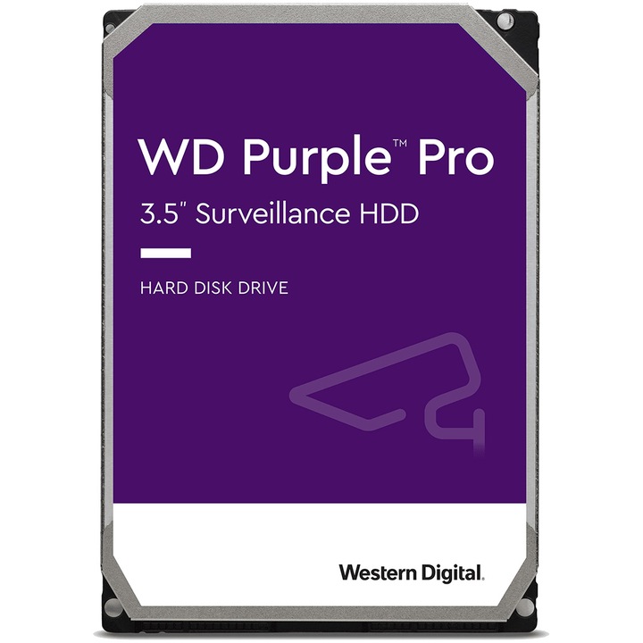 HDD WD Purple™ Pro Surveillance 8TB, 7200rpm, 256MB cache, SATA III