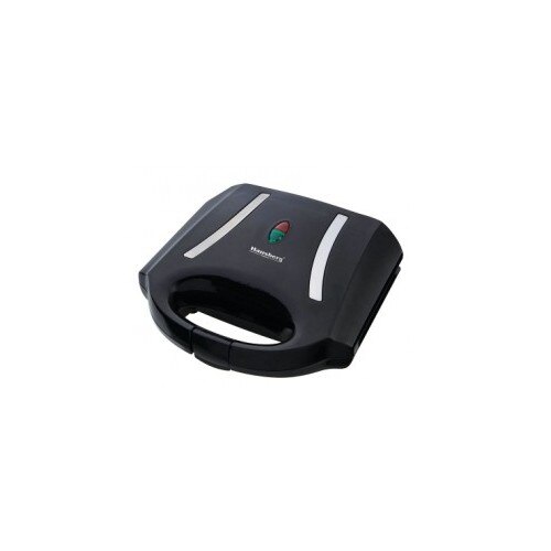 Sandwich-maker Hausberg HB-3521, 750 W, Negru, model grill