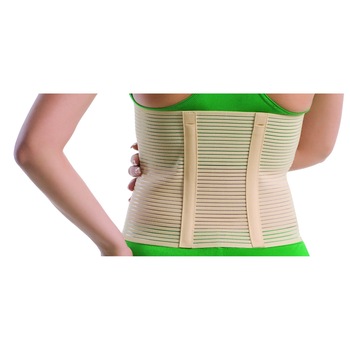 Orteza medicinala profilactica cu 2 atele de plastic marimea XXL 101-110 cm circumferinta in zona taliei Orteza medicinala profilactica cu 2 atele de plastic marimea XXL 101-110 cm circumferinta in zona taliei