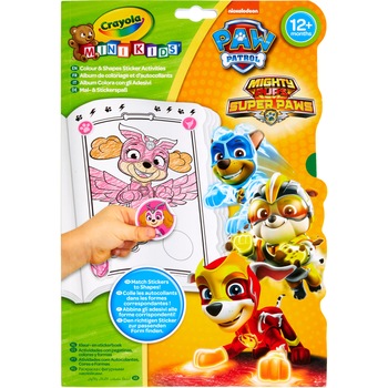 Carte Crayola de Colorat cu Abtibilduri Paw Patrol Carte Crayola de Colorat cu Abtibilduri Paw Patrol
