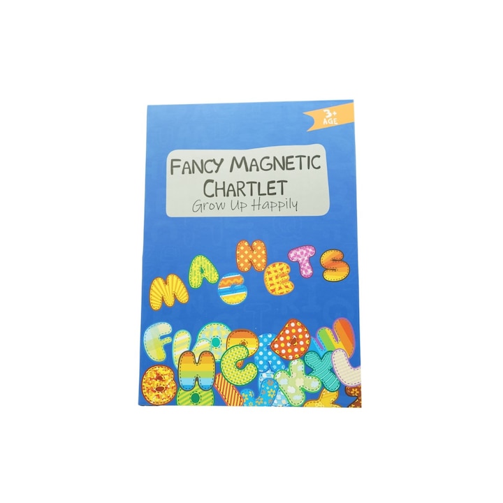 Joc educativ magnetic tip carte, Fancy Magnetic Chartlet, 26 de piese, multicolor