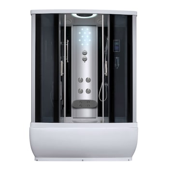 Cabina de dus cu hidromasaj MBO-Laguna, 173x85x225 cm, ventilator, radio, LED Cabina de dus cu hidromasaj MBO-Laguna, 173x85x225 cm, ventilator, radio, LED