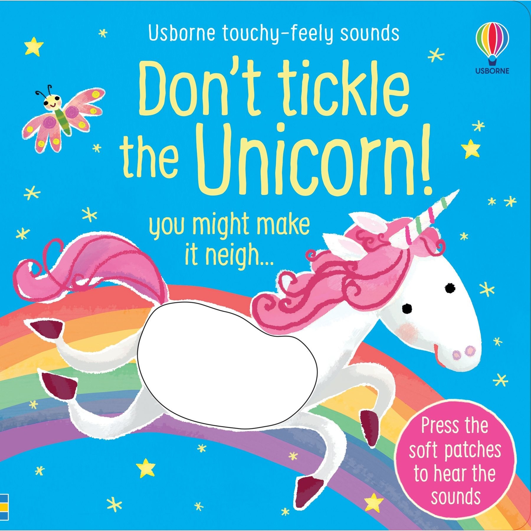 Carte sonora Don't Tickle the Unicorn, Usborne, Sam Taplin