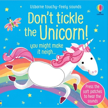 Carte sonora Don't Tickle the Unicorn, Usborne, Sam Taplin Carte sonora Don't Tickle the Unicorn, Usborne, Sam Taplin