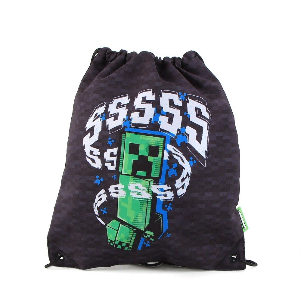 Geanta sport Minecraft Creeper, Multicolor