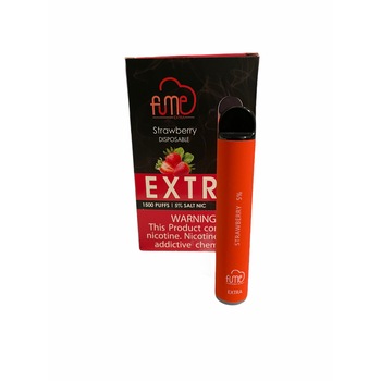 Tigara electronica Fume Vapes Extra , 5% Nicotina , 1500 Puff , Aroma Capsuni Tigara electronica Fume Vapes Extra , 5% Nicotina , 1500 Puff , Aroma Capsuni