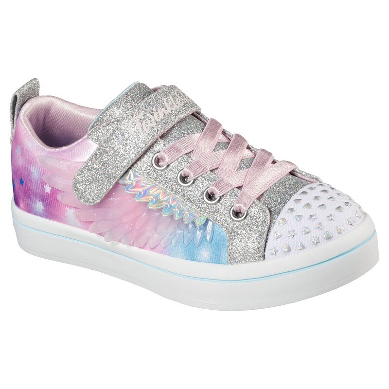 Pantofi sport cu sistem de lumini Twi-Lites 2.0 Unicorn Sky, Multicolor