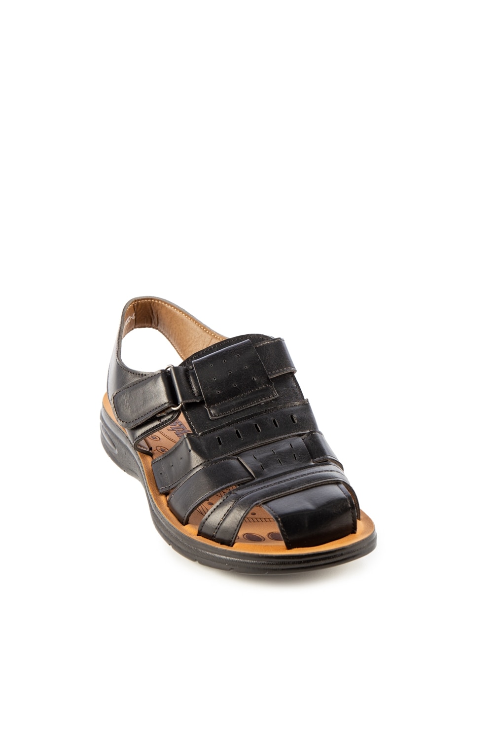 Sandale barbati Badem Negru, Negru