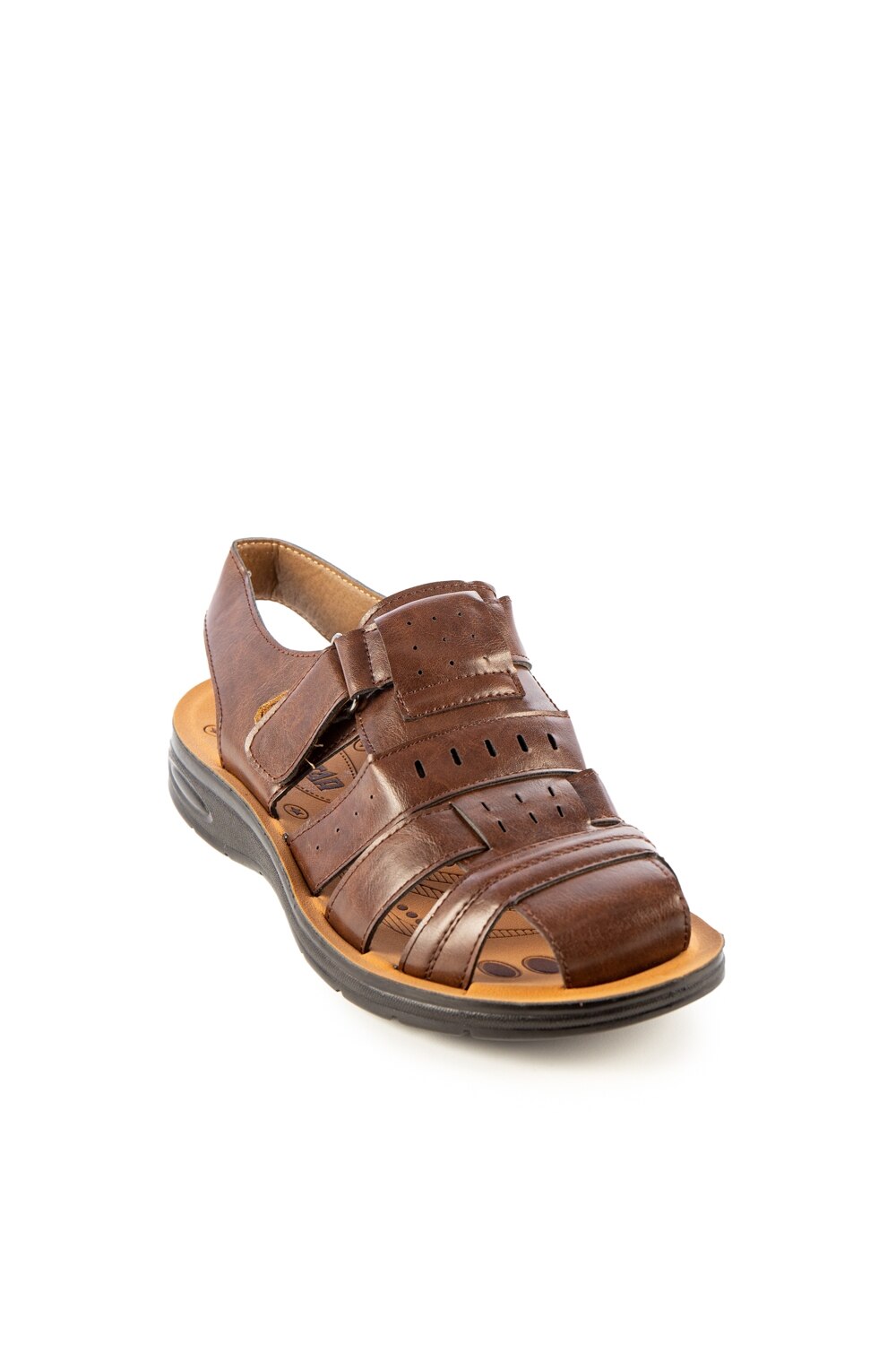 Sandale barbati Badem Negru, Maro