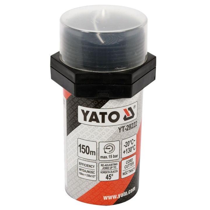 Yato YT-29222 Tömítőhuzal menetes csatlakozások, hossza 150 m, max. 15 Bar