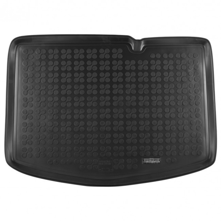 Гумена стелка за багажник Rezaw-Plast за Toyota Yaris 5 врати след 2011 година/Toyota Yaris Hybrid 2011-2014 С малка резервна гума/в долно положение на багажника