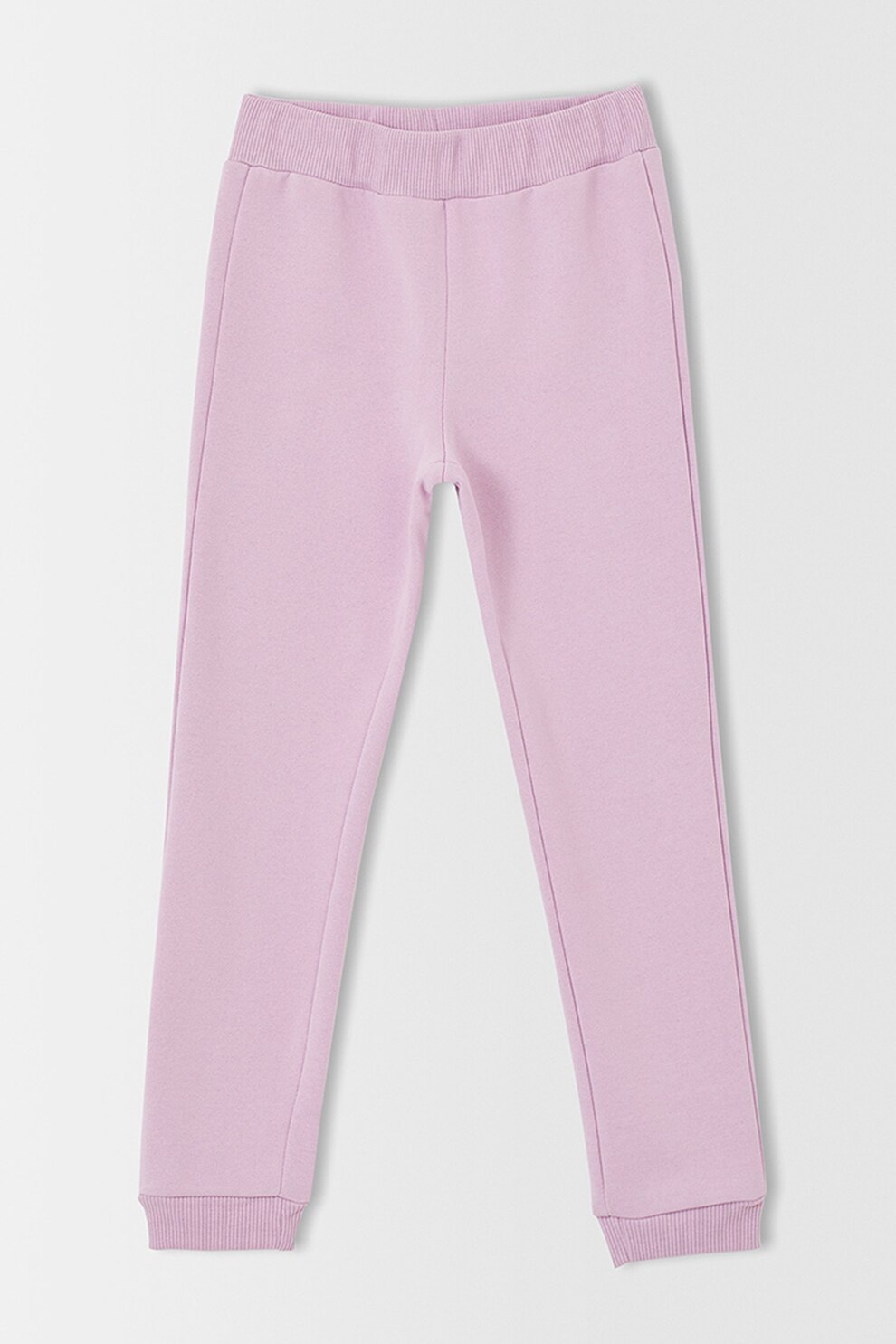 DeFacto, Pantaloni sport regular fit cu terminatii striate, Lila