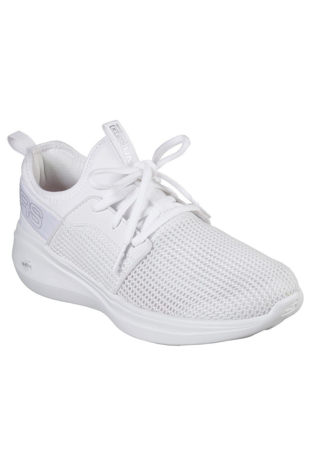 Tenisi femei Slip On Go Run Fast-Valor, Alb