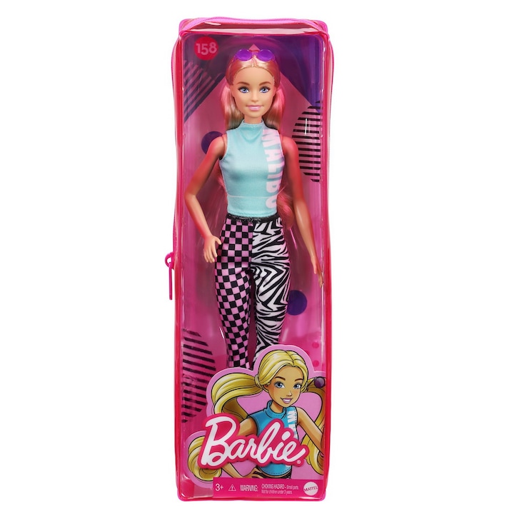 Barbie Fashionistas Baba - Barbie sportruhában