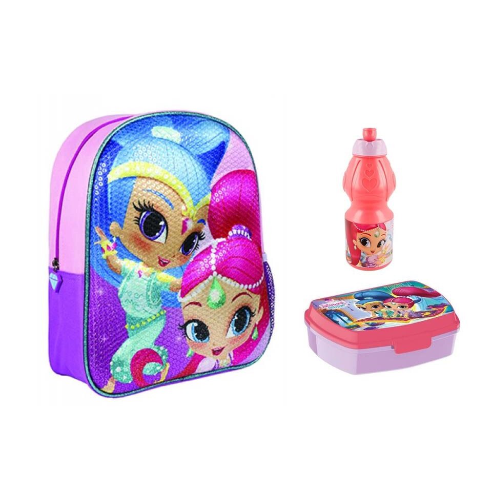 Ghiozdan 3D Shimmer and Shine echipat gradinita