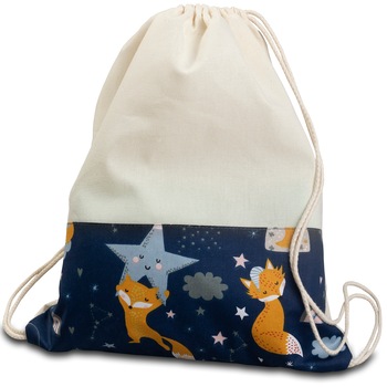 Saculet gradinita tip rucsac Kidizi Felix the Fox, 38x34 cm Saculet gradinita tip rucsac Kidizi Felix the Fox, 38x34 cm
