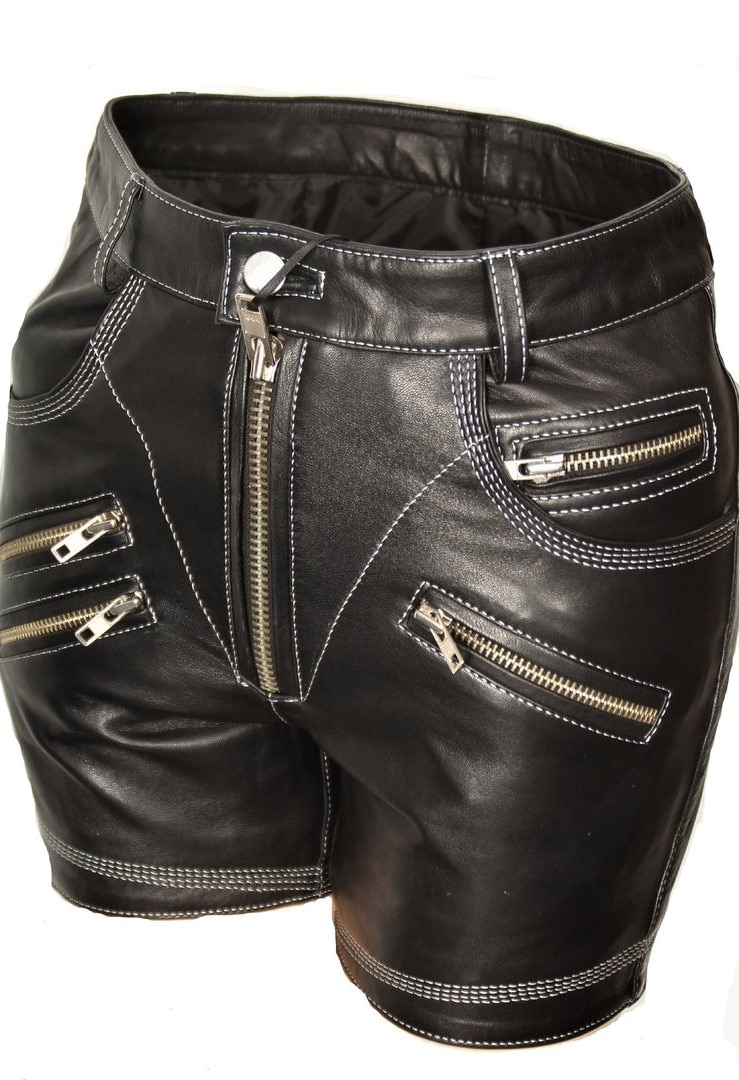 Pantaloni scurti din piele naturala, Noble 2-52010[1] eMAG.ro