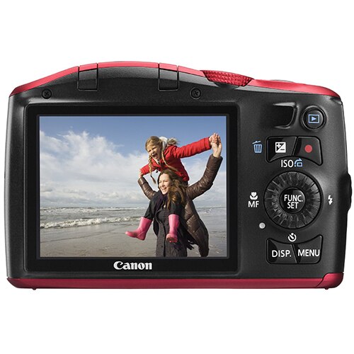 Aparat foto digital Canon PowerShot SX150IS, 14.1MP, Red - eMAG.ro