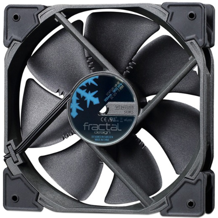 Fractal Design Venturi HP-12 PWM ventilátor, 1800rpm, 120mm