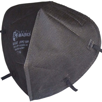 Set 2 masti de protectie respiratorie Covid 19 - FFP2 - Baltic Masks BM-002 NR, Certificat CE 1463, negru Set 2 masti de protectie respiratorie Covid 19 - FFP2 - Baltic Masks BM-002 NR, Certificat CE 1463, negru