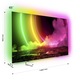 Televizor Philips Ambilight OLED 65OLED806, 164 cm, Smart Android, 4K Ultra HD, Clasa G
