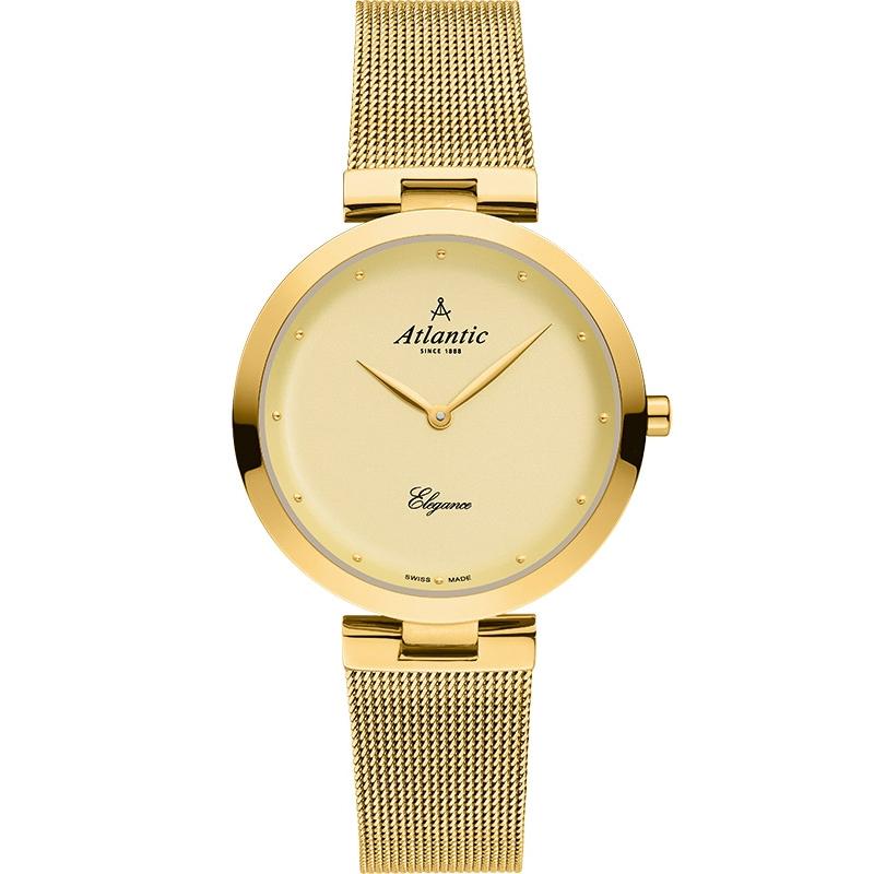 Ceas dama Atlantic 29036.45.31MB Quartz Auriu